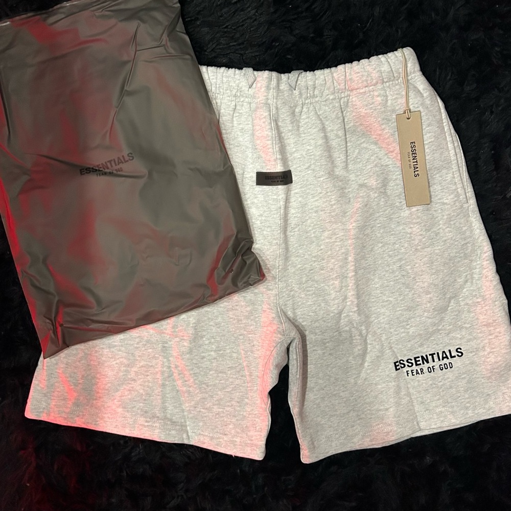 Gray Men's Essential Shorts